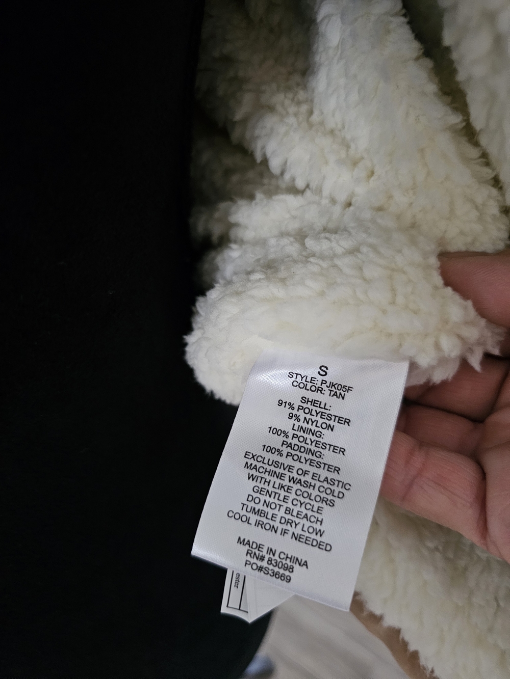 NWT Ci Sono Cropped Boxy Puffer Jacket in Taupe - Picture 6 of 15